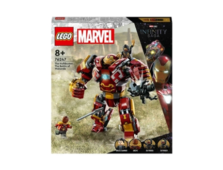 LEGO Marvel Hulkbuster Batalla de Wakanda (Edad Mínima Recomendada: 8 años - 385 Piezas)