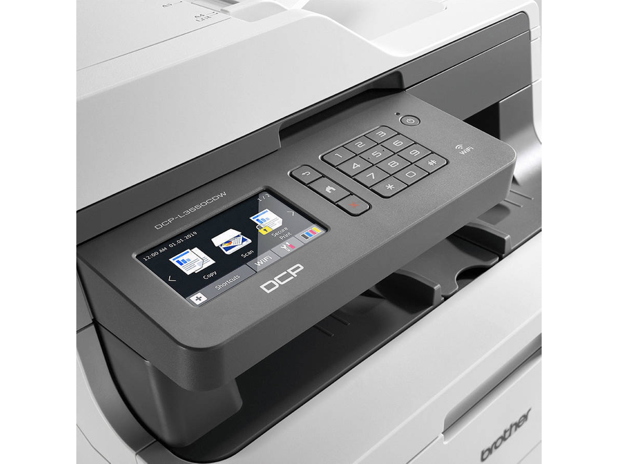 Impresora BROTHER DCP-L3550CDW (Multifunción - Láser Color - Wi-Fi)