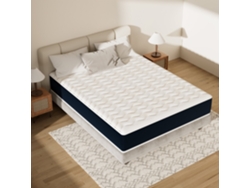 Colchón Mousse 140x190, 32 Cm Colchón En Mousse, Advanced Sleep Care, Respirant, Zone 7, Réversible Des Deux Côtés