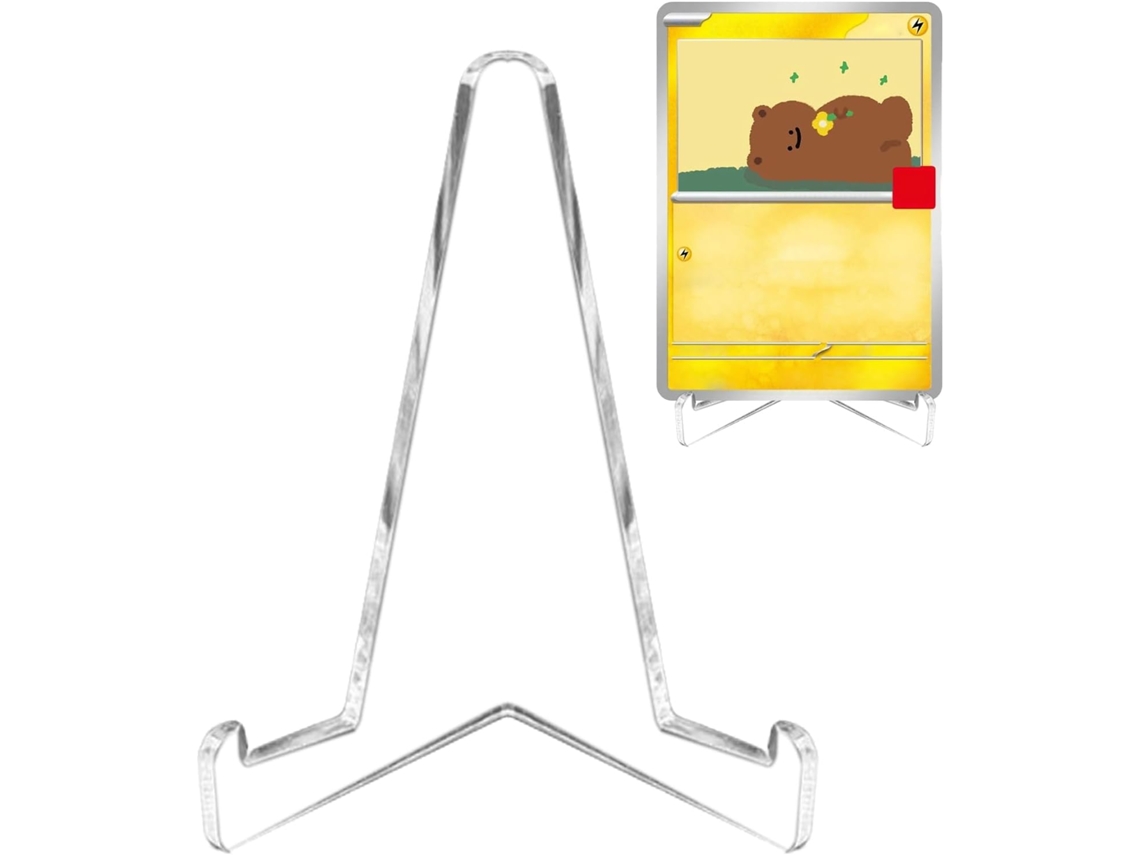 Soporte para tarjetas, expositor de tarjetas deportivas, base de mesa estable para organizar colecciones en Vayotoy