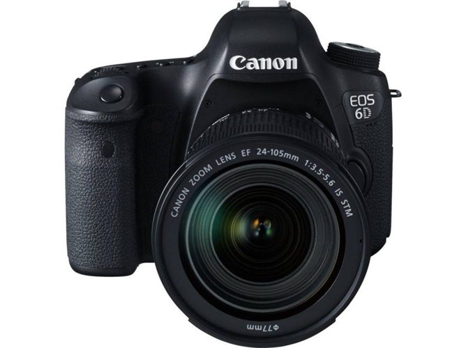 Kit Cámara Réflex CANON EOS 6D + EF 24-105mm (20.2 MP - Sensor Full-Frame - ISO: 100 a 25600)