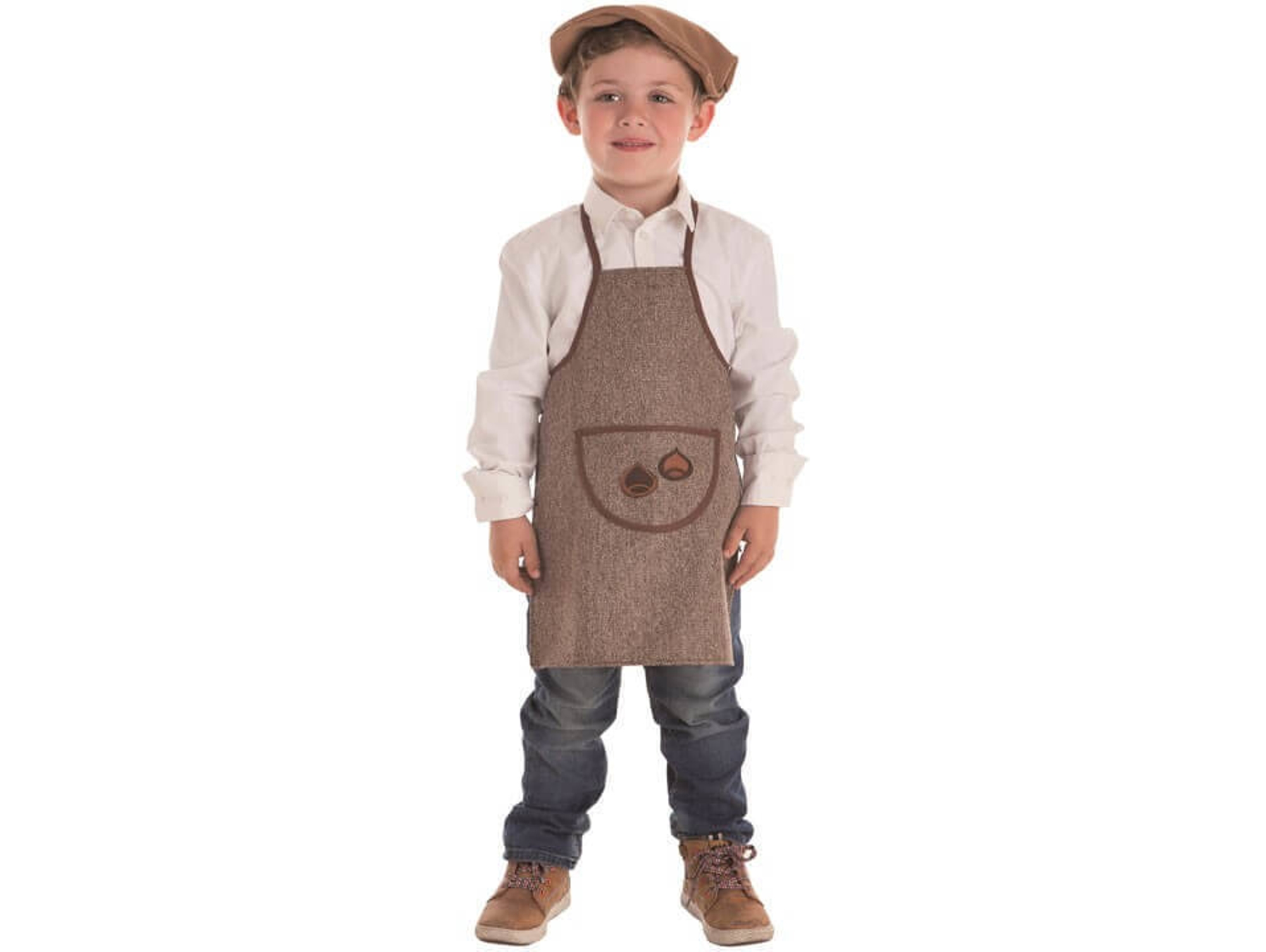 Disfraz de Niño DISFRAZZES Castañero Otoño Castaño (Talla: 3 a 5 años)