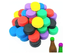 48 Taponeras De Silicona Reutilizables Para Botellas De Cerveza, Airtight, Antideslizantes, Resistentes Al Calor Y Frío