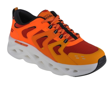 Botas de Hombre SKECHERS Go Run Swirl Tech Surge Malla Naranja (41)