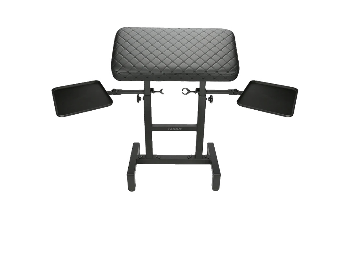 Soporte para brazo de tatuaje, altura ajustable de 80 a 120 cm, construcción duradera de acero al manganeso, con dos bandejas OEM