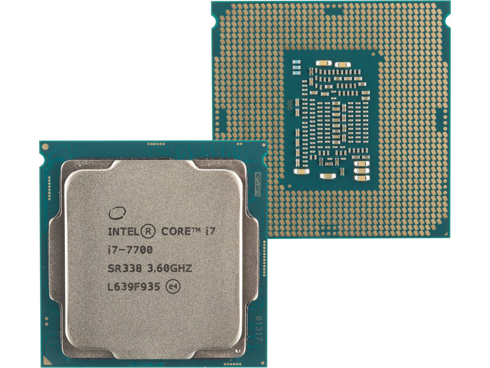 CPU Intel Core i7-7700 LGA1151 CPU Core i7 7700 7th Generation, 2.9/3.6/4.2 GHz, LGA1151 Socket, 4