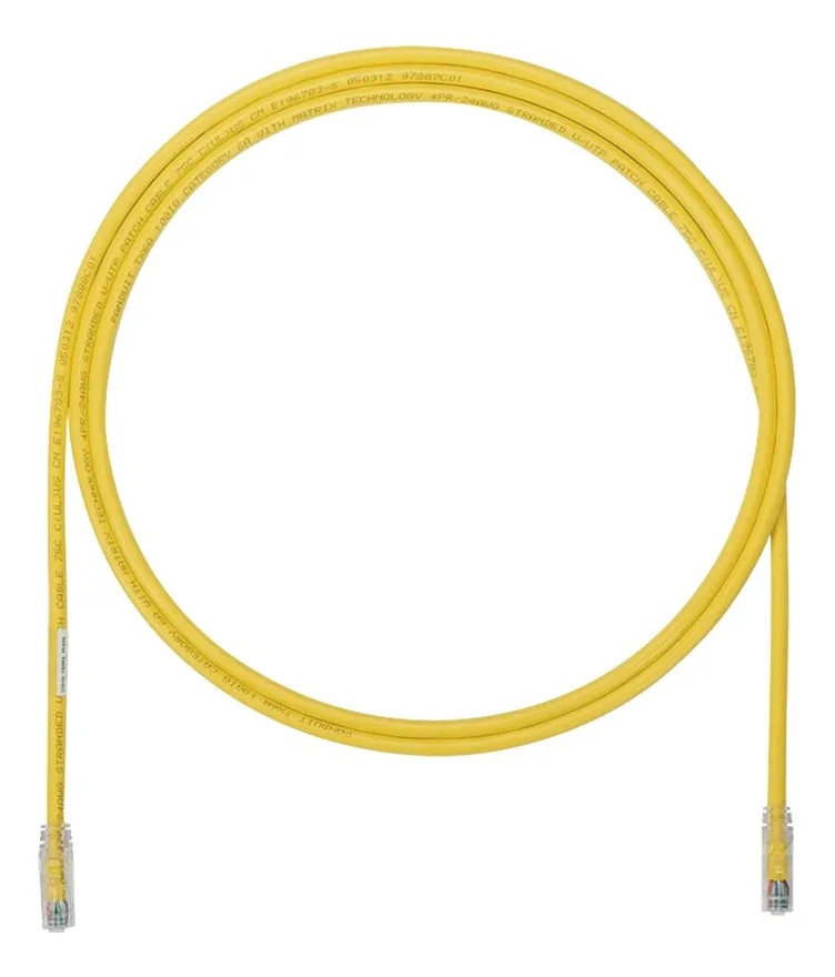 Cable De Parcheo Panduit Utp Cat6a 24awg Utp6ax5yl 5ft