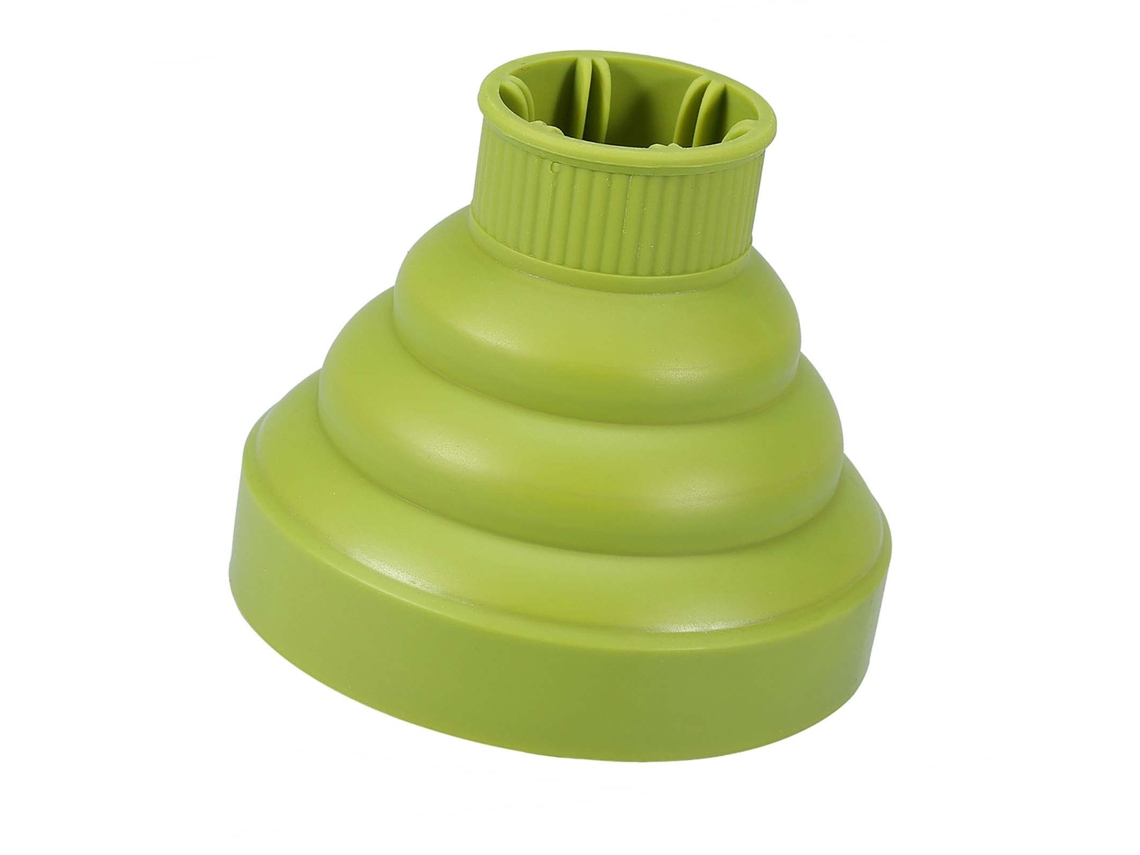 2026-secador De Cabelo Plegável Com Difusor E Capa - Ferramenta De Cabeleireiro Estilo Salão (verde)