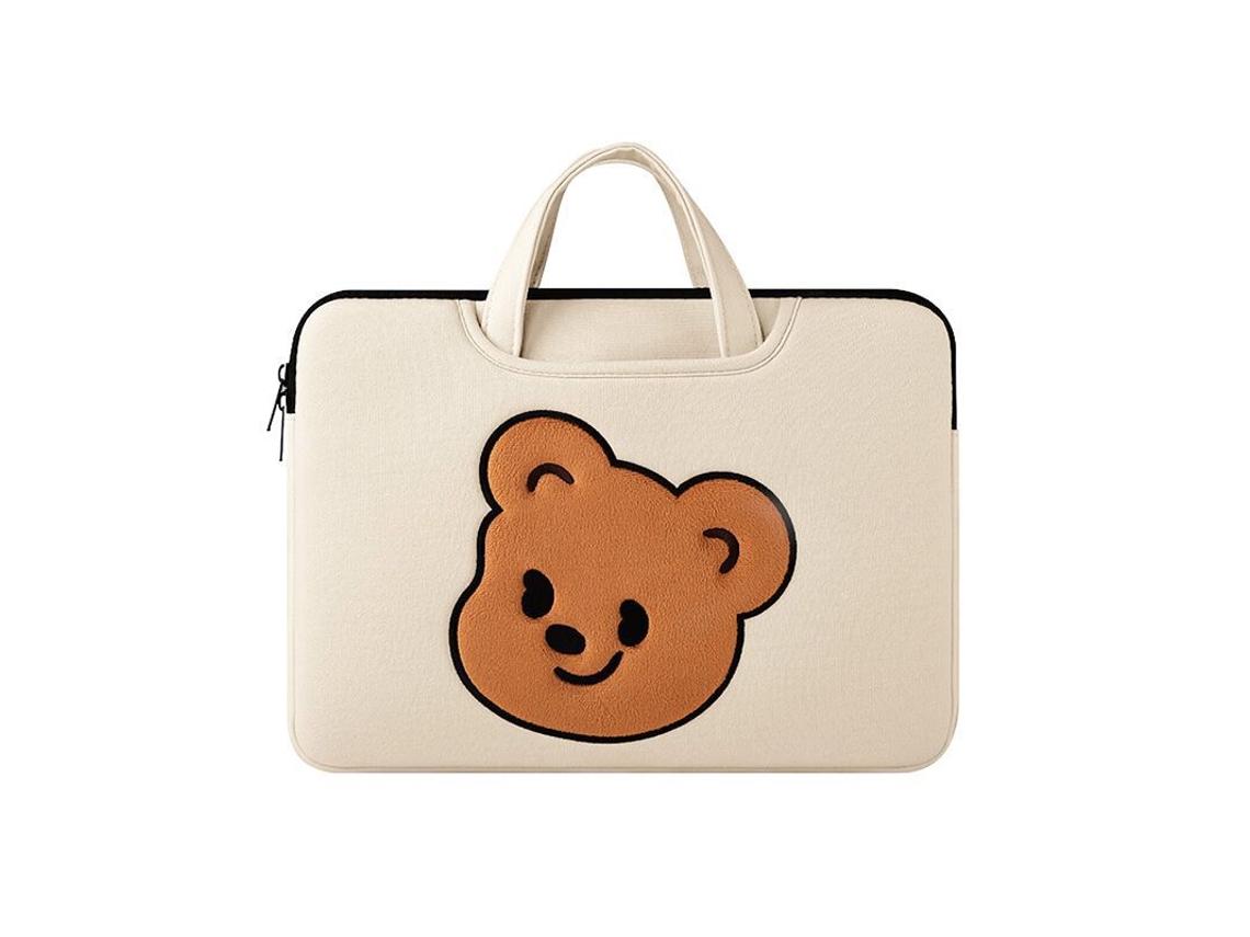 Mochila para portátil Yunzii con diseño de osito Cupido (14-15 pulgadas)