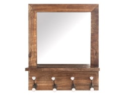 Perchero de Pared SIGNES GRIMALT Espejo Madera 12x54x44 cm