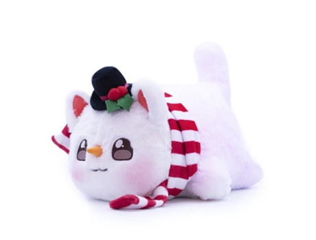 Peluche GEELY Gatos Lindo Gato Muñeco De Nieve (Edad Mínima Recomendada: 1 año)