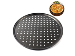 Bandeja antiadherente para pizza, herramienta de repostería resistente