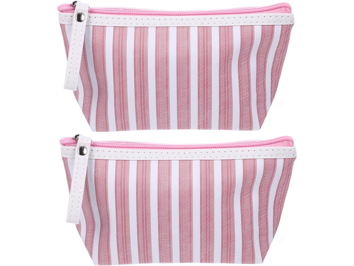 Juego De 2 Neceseres Portátiles, Pequeñas Bolsas Para Guardar Maquillaje Con Cremallera.