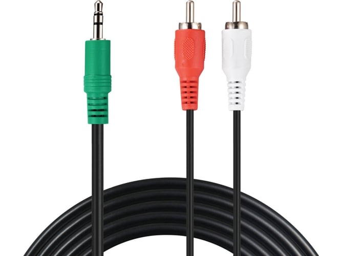 Cable de Audio SANDBERG MiniJack-M->2xRCA-M 2 m
