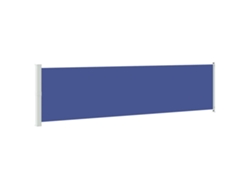 Maison Exclusive - Toldo Lateral Retráctil Para Patio Azul 600x160 Cm