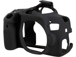Funda silicona EASYCOVER Canon 750D Negro