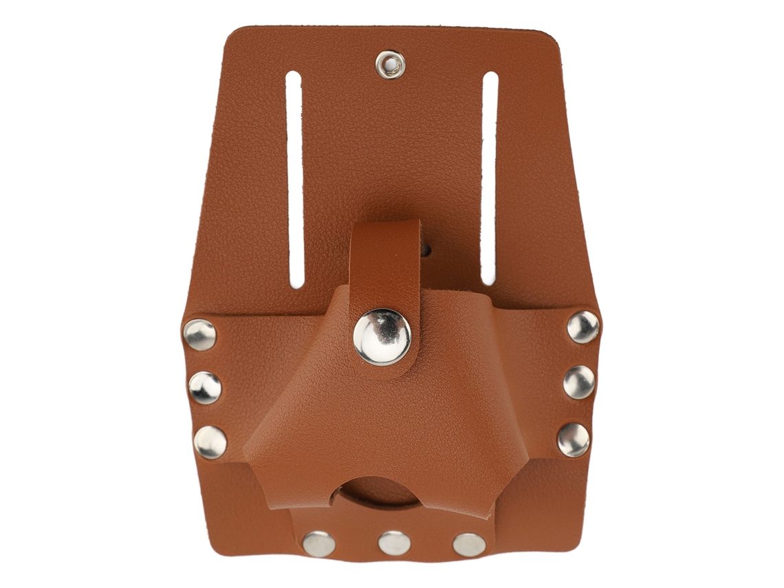Soporte Para Regla Métrica De Cuero Sintético, Bolsa De Herramientas Multifuncional, Funda Para Cinturón.