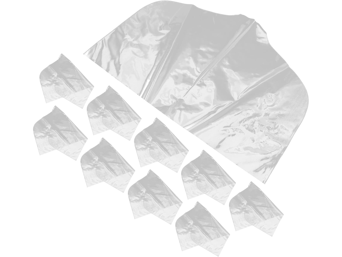 Bolsas Colgantes Pvc Transparentes Reutilizables Plegables Paquete 10 Unidades Proteger Polvo Durante Viajes