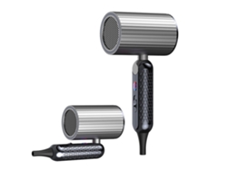 Secador de Pelo Plegable Secador de Pelo Iónico 1800W 3 Niveles de Calor y 2 Niveles de Velocidad Cuidado del Cabello con Luz YEMAESRE