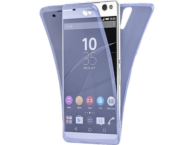 Funda Sony Xperia C5 DMOBILE 360º Transparente