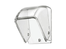 Cubierta Protectora Transparente E Impermeable Para Timbre Con Vídeo, Fabricada En Policarbonato, Para Una Protección Óptima Contra Los Elementos.