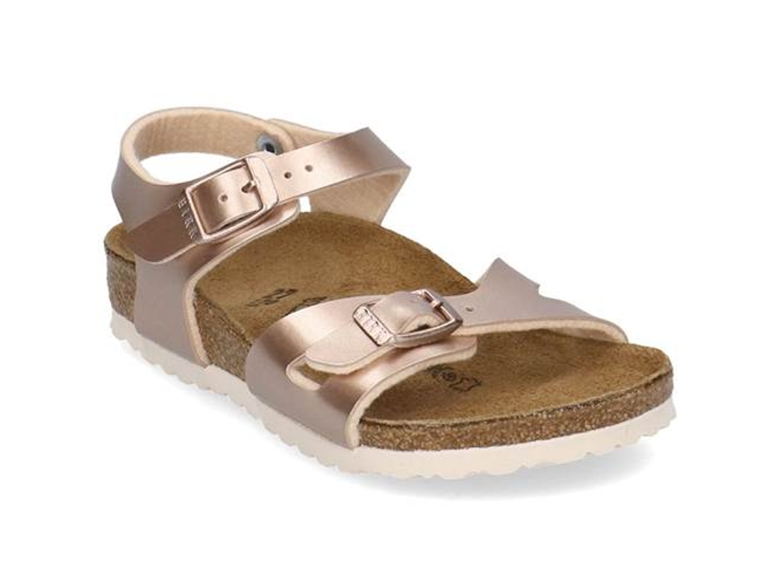 Sandalias BIRKENSTOCK Para Niños (Dorado, Marrón - Material Sintético 30)