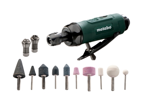 METABO DG 25 Set Amoladoras rectas neumáticas/Maletín profesional