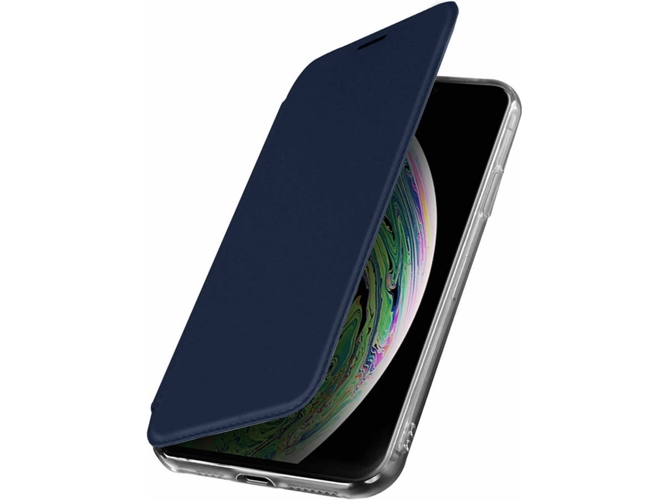 Funda iPhone XS Max AVIZAR Mirror Azul