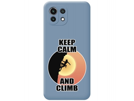 Carcasa Xiaomi Mi 11 Lite 4G / 5G / 5G NE TUMUNDOSMARTPHONE Silicona Líquida Dibujos Azul