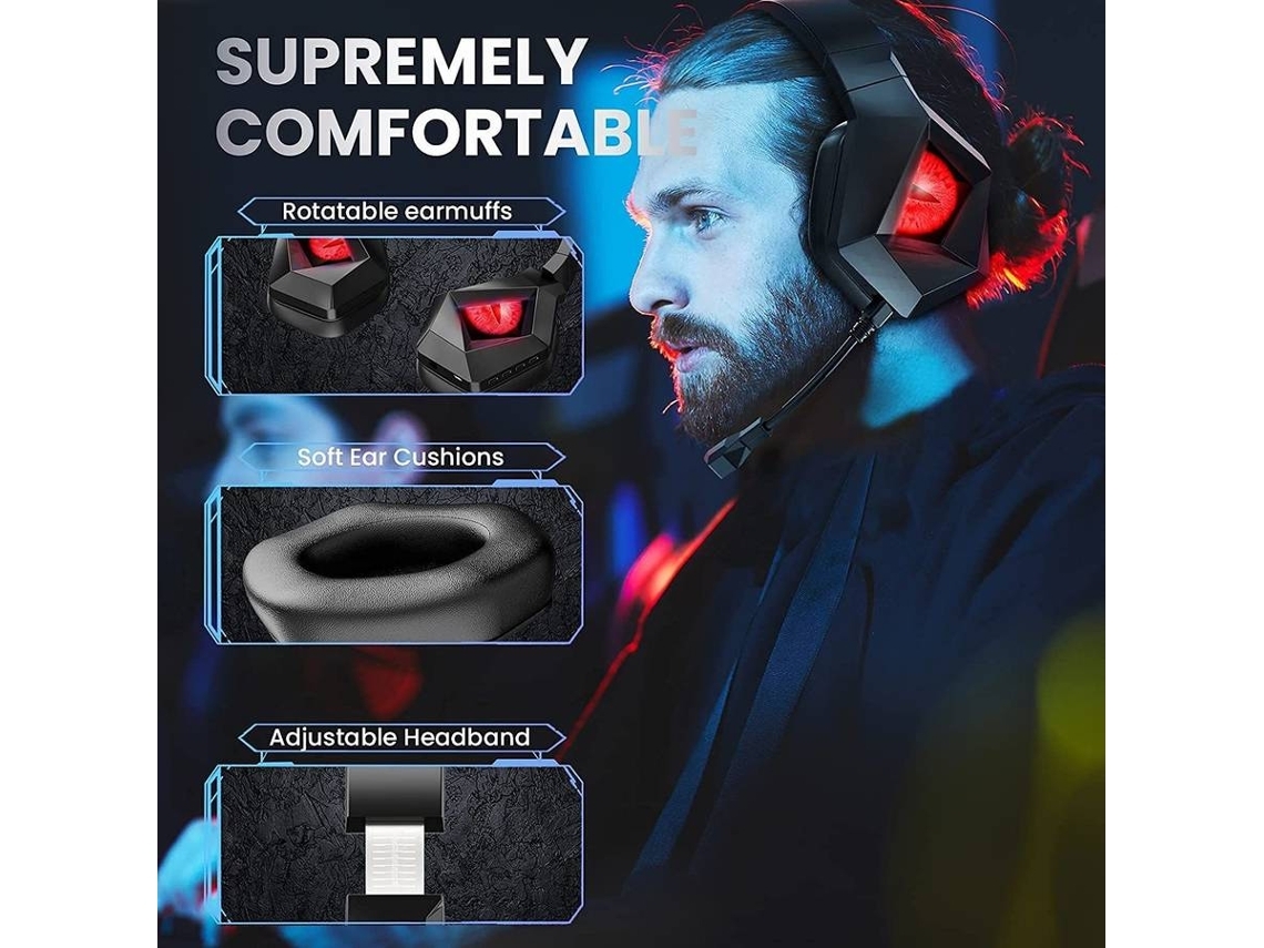 Auriculares Gaming ENZONS Inalámbrico L1 Inalámbrico para PC Ps4 Ps5  Inalámbrico Hawk Eye Inalámbrico de baja latencia 2