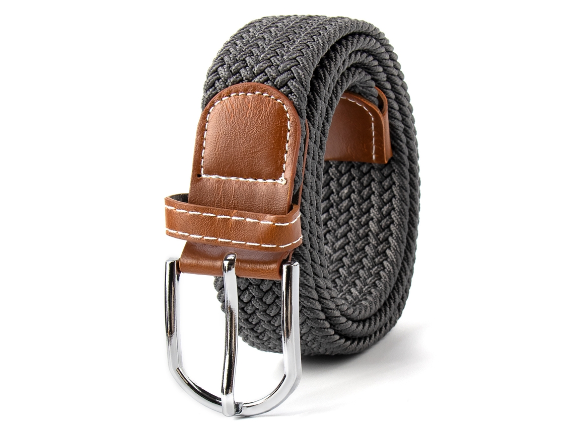 Cinturón Elástico Unisex Sin Agujeros 110cm, Ajustable Vaqueros Uso Casual, Cómodo Trabajo Viaje Ocio