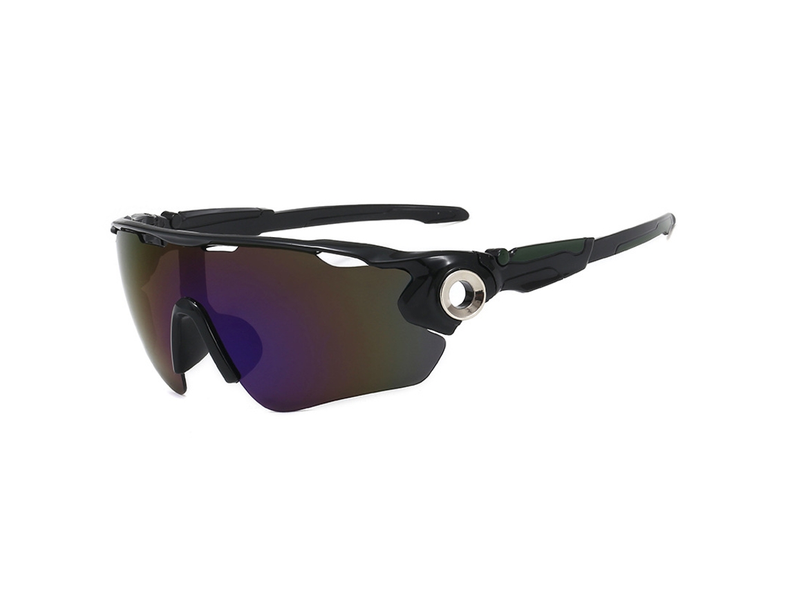Gafas de sol deportivas Csyy Leisure para ciclismo y pesca, cómodas de llevar, transparentes y azules.