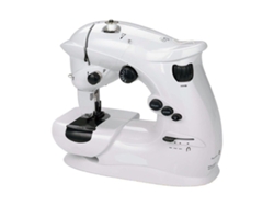 Máquina de coser portátil KLACK, 7 puntadas, sistema de doble hilo, dos velocidades.