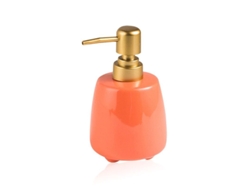 2026-dispensador De Jabón De Cerámica Linjou Con Bomba Para Jabón Liquido Y Champú (naranja)