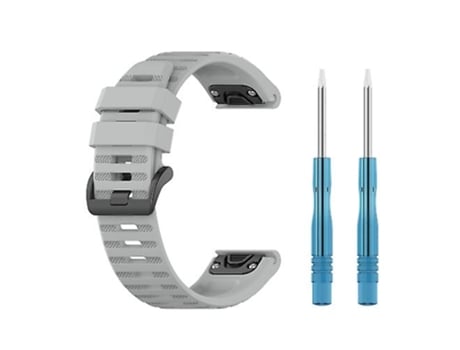 Correa Smartwatch Para Garmin Fenix 7 / Epix 22Mm Gris VENISYMLIS