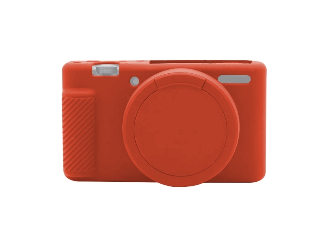 Caso Protetor De Silicone Macio Para Sony Zv-1 Laranja