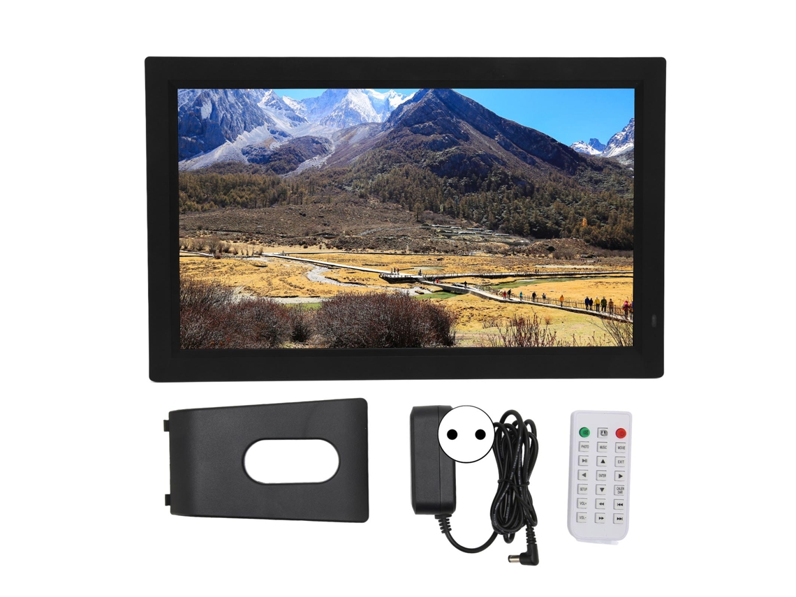 Reproductor De Vídeo Reproductor De Dvd Portátil De 22 Pulgadas Hd Ips Black