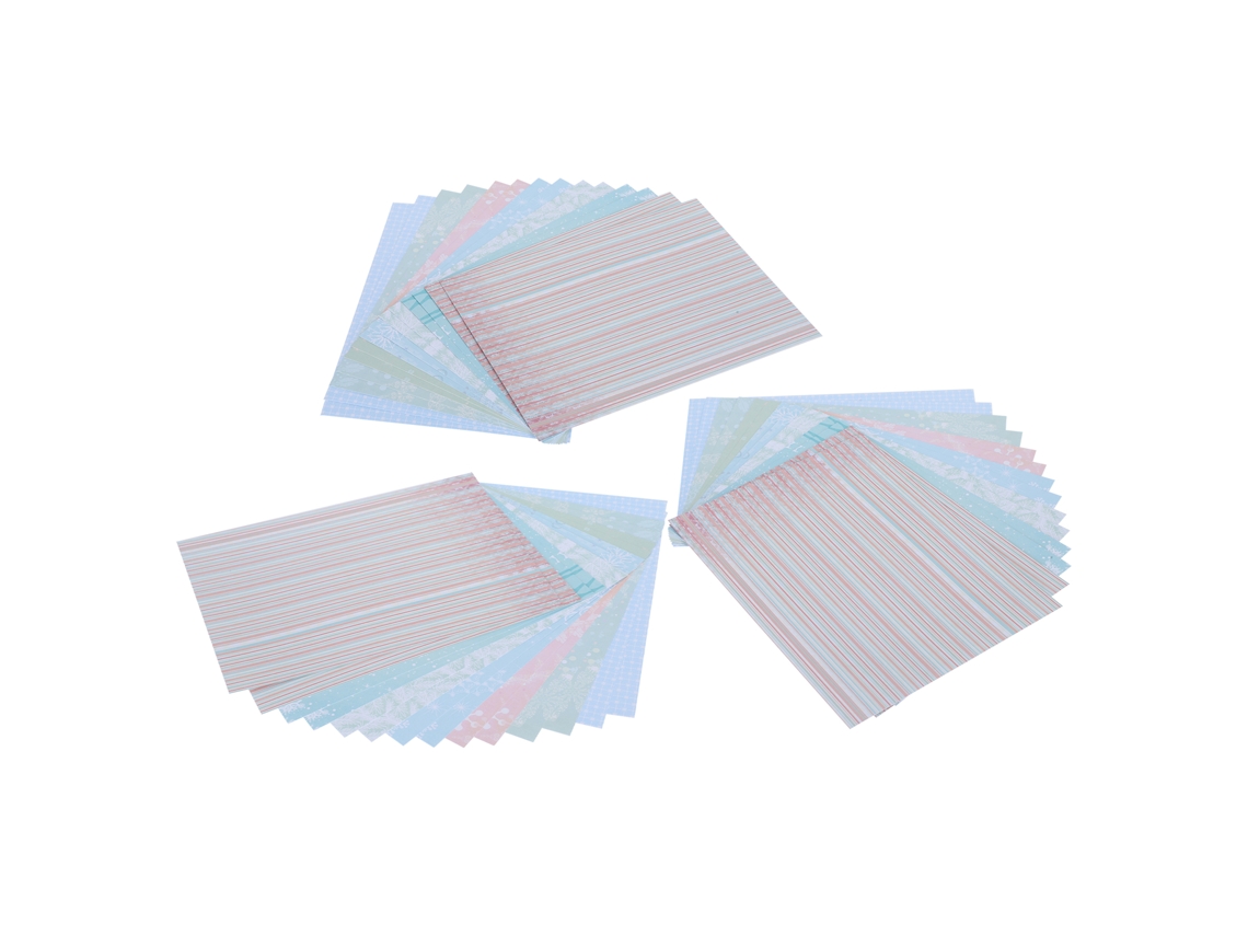 42 Piezas Papel De Fondo Para Diario Diy Accesorios Decorativos Para Álbum De Fotos Con Patrones Múltiples