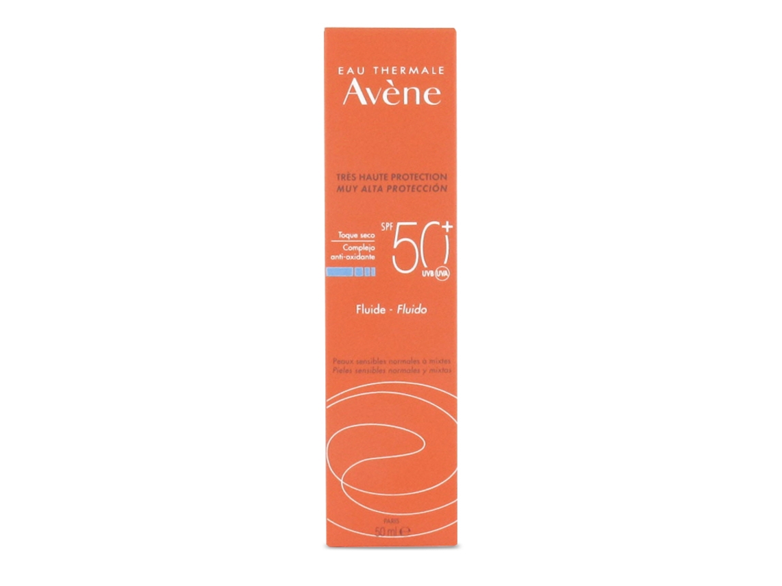 Protector Solar AVENE Solar SPF50+ Fluído (50 ml)