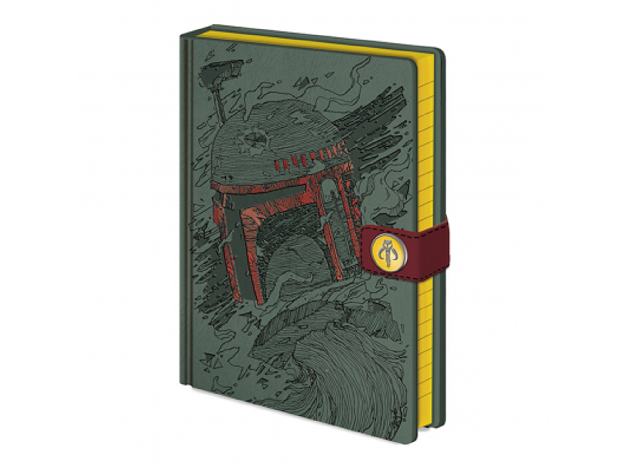 Cuarderno STAR WARS Boba Fett Art (A5)