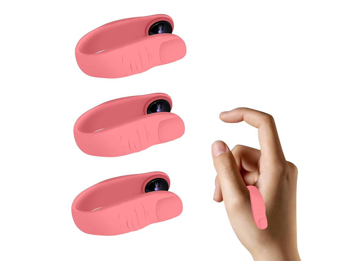 Kit con 2 pinzas de acupresión para dedos, masajeador de manos, pinza reductora y acondicionador de acupresión para tensión, ansiedad y estrés.