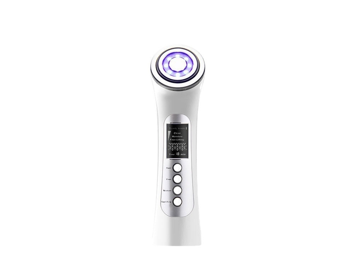 Masajeador facial RF 5 en 1 de Yemaesre Dispositivo de fotorejuvenecimiento ultrasónico Terapia de luz LED Limpieza profunda Antiarrugas Yemaesre