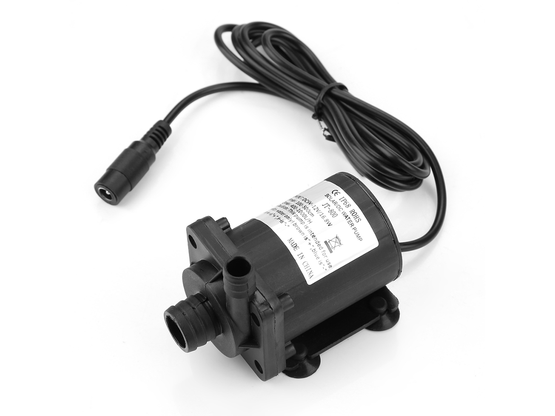 Bomba De Agua Dc Brushless Mini Para Calentador Solar De Agua 12v -40℃ ~100℃