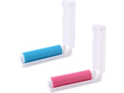 2026-linjou Cepillo Eliminador De Pelo De Mascota Lavable Para Ropa Alfombras, Pack De 2 (azul+rosa)