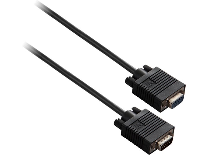 Cable V7 (VGA - 3 m - Negro)