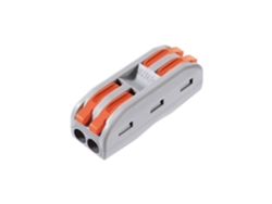 Conector Rápido Wago Doble Para 2 Cables 008-25mm2 LEDBOX