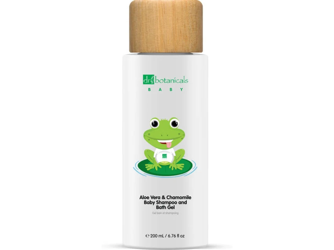 Champú Líquido DR BOTANICALS Aloe Vera & Chamomile (200ml)
