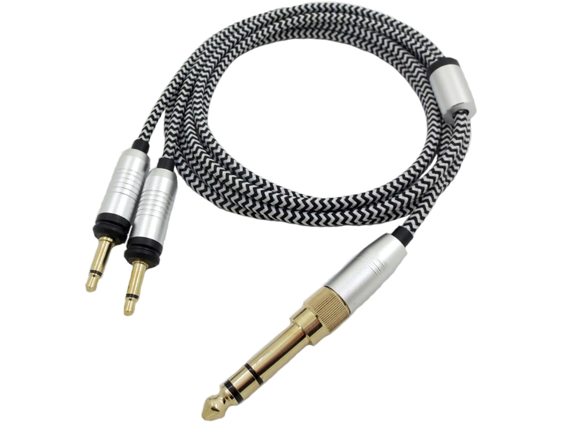 Cable De Auriculares Con Dos Conectores De 3,5 Mm Para Focal Elegia - Repuesto