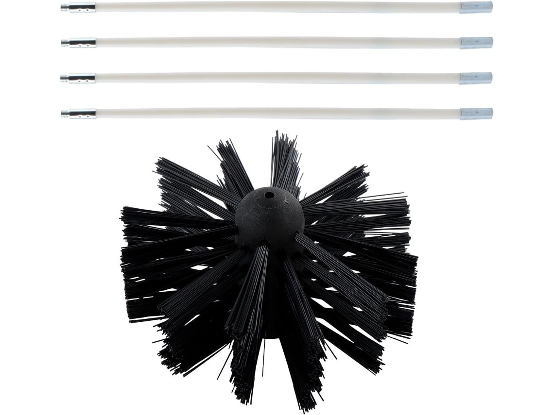 Juego De 4 Cepillos Flexibles Para Conductos De Secadora De 420 Mm Y 100 Mm (4 Piezas)
