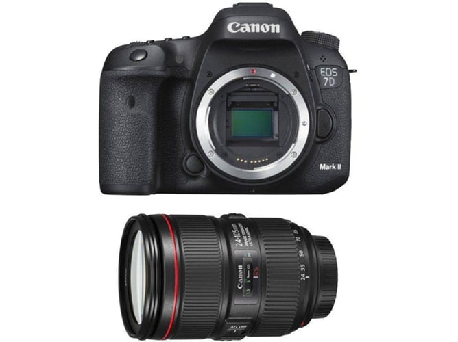 Kit Cámara Réflex CANON EOS 7D II + EF 24-105mm F4L IS II USM
